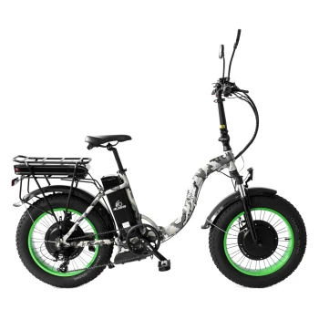 Электровелосипед Elbike Taiga 1 Twix 2000  камуфляж (2x1000w 2х48v16a)